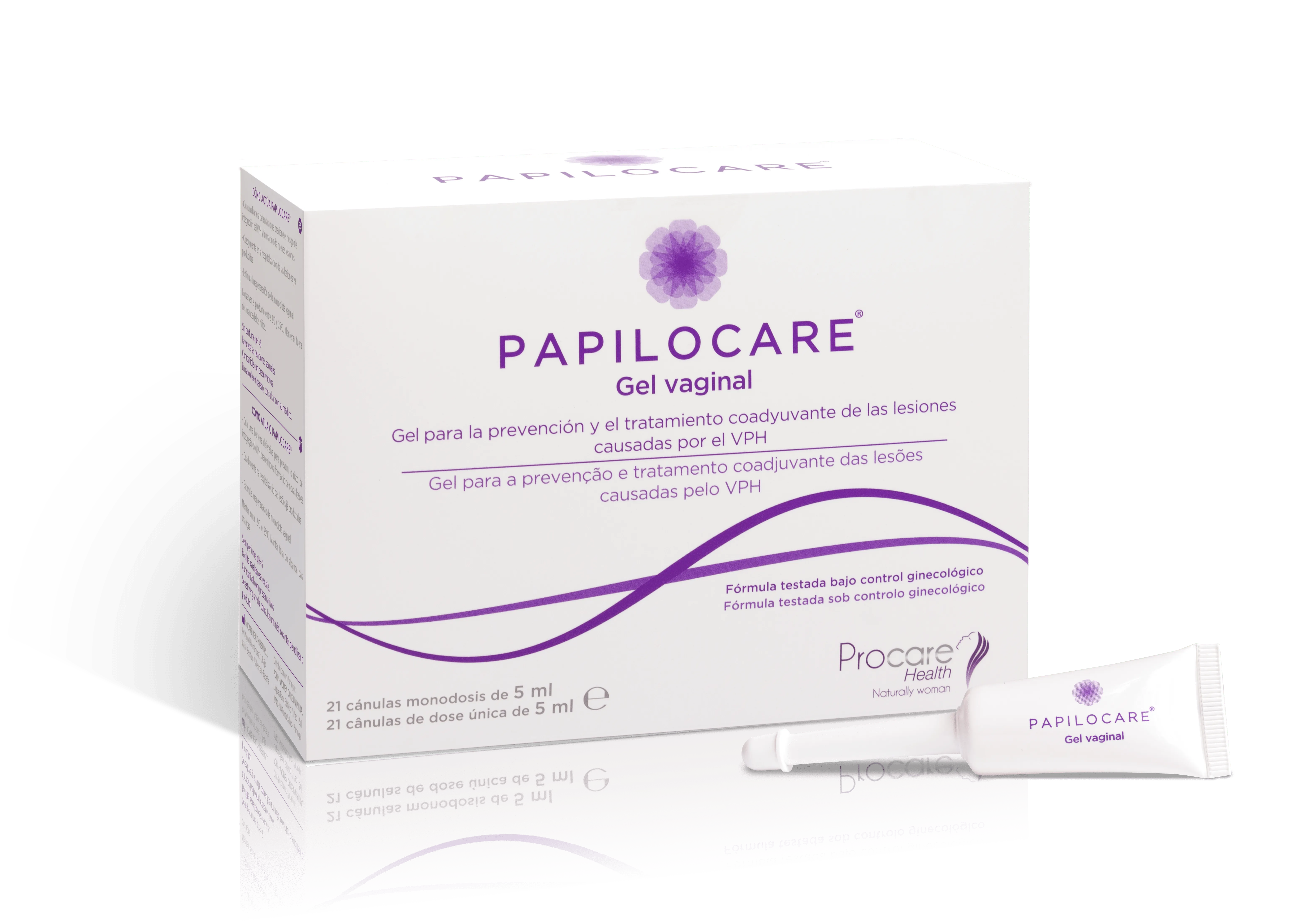Papilocare vaginální gel balení