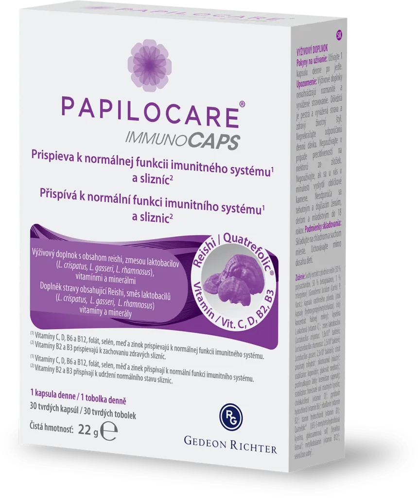 Papilocare Immunocaps balení